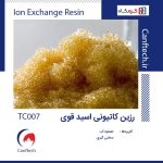 رزین کاتیونی کنفتک (Canftech)اسید قوی TC007